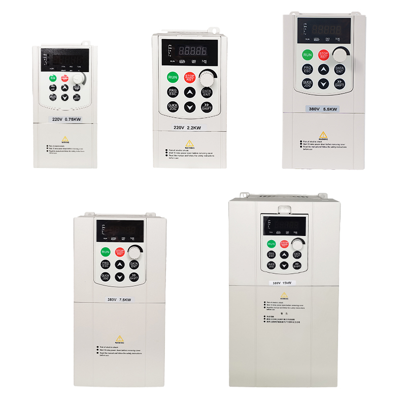 0.75-22kw comunicación RS485 integrada potencia monofásica/trifásica 220V/380V 50/60HZ para compreso